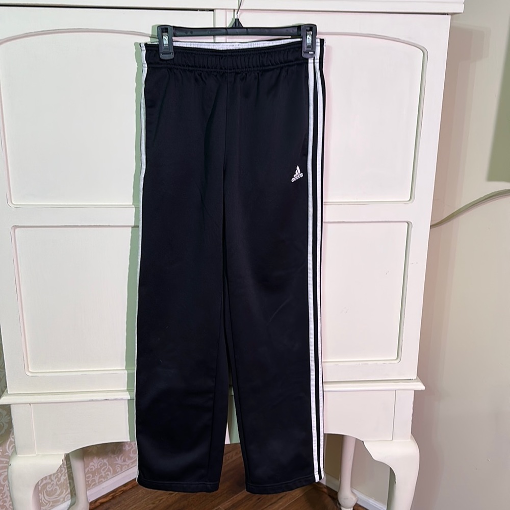 Adidas tricot boys lined track pant 14/16